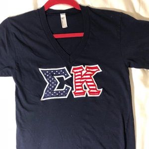 Sigma Kappa Double Stitch Shirt